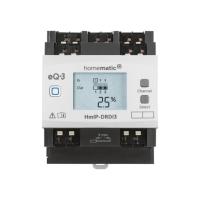 Homematic IP Smart Home Funk-Dimmaktor für Hutschienenmontage, HmIP-DRDI3, 3-fach