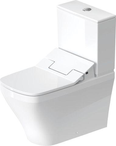Stand-WC Kombi DuraStyle 700 mm, TS f.SPK, f.SW m.verd.Anschl., weiß