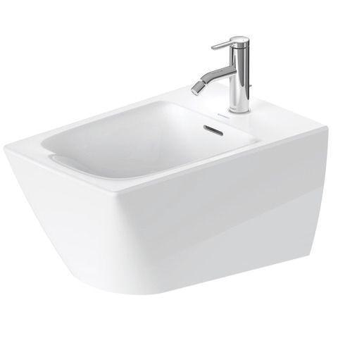 Duravit Wand-Bidet 570 mm Viu weiß mit ÜL mit HLB 1 HL WG