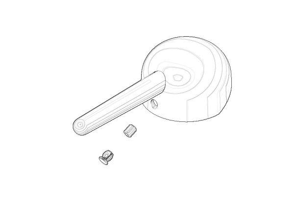 Dornbracht Griff Ersatzteile 90209404300 chrom