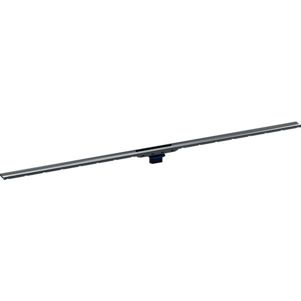 Geberit Duschrinne CleanLine80 30-90cm schwarz Chrom poliert