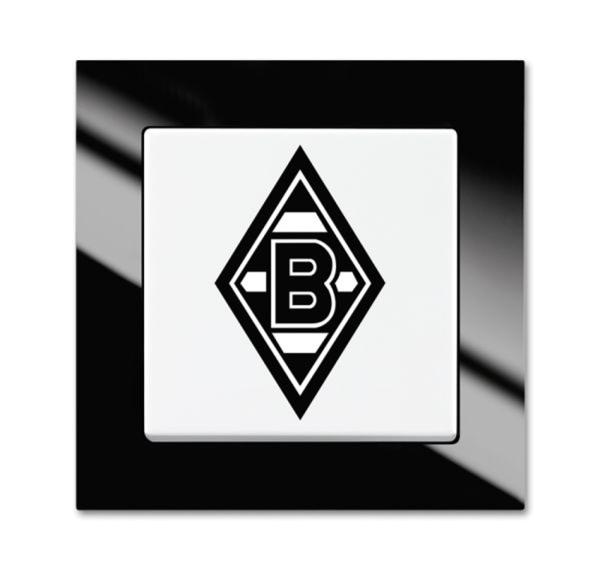 Busch-Jaeger 2000/6 UJ/05 Fanschalter Borussia Mönchengladbach Aus- und Wechselschaltung