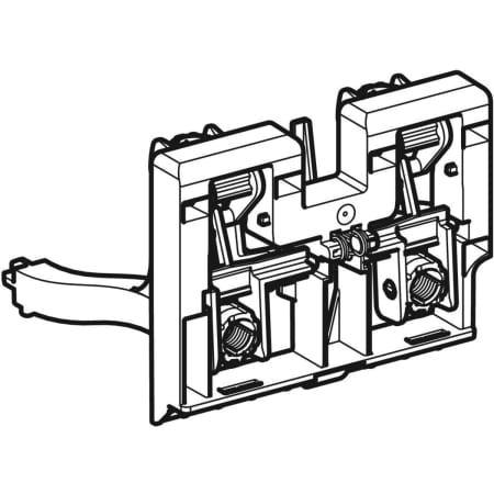 Geberit Lagerbock für Omega UP-SPK 12 cm