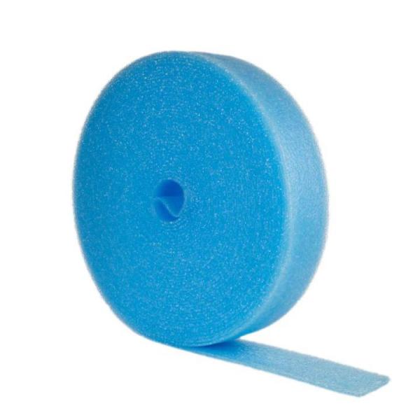 Randdämmstreifen 8 mm (25 m Rolle) - 100101RD - Ansicht seitlich, Farbe blau - Selfio