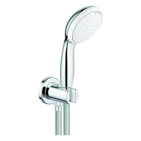 GROHE Wandhalterset Tempesta 100 26406 1 2 Strahlarten 5 7 l min chrom