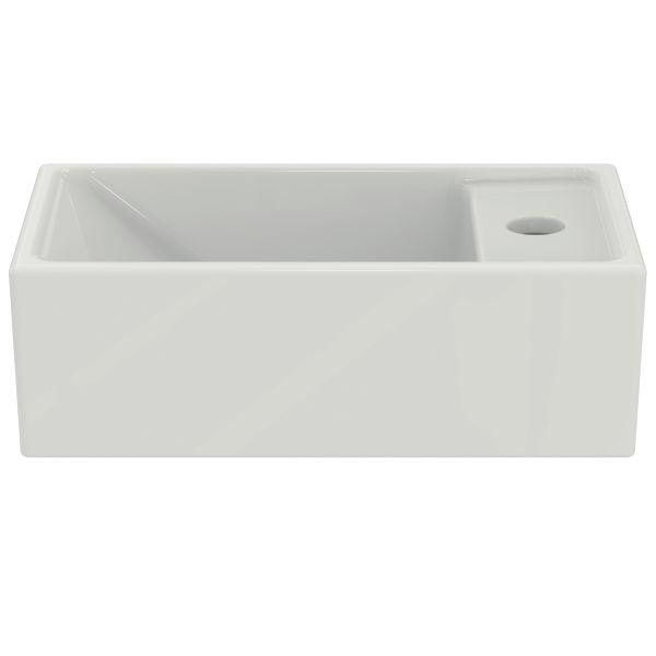 Ideal Standard Handwaschbecken i life S o Ül Ablg rechts 370x210x120 mm weiß