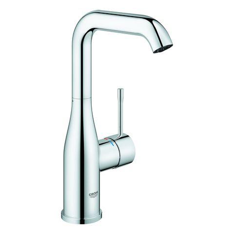 GROHE Einhebel-Waschtischbatterie Essenc Push-open-Ablaufgarnitur L-Size chrom