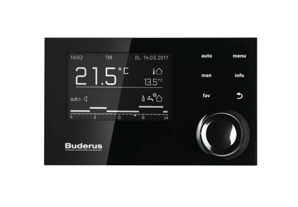 Buderus System-Bedieneinheit Logamatic RC310 schwarz