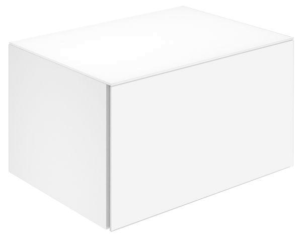 Keuco Sideboard X-Line 33125 weiß Glas weiß 650x400x490 mm