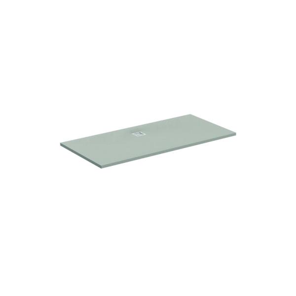 Ideal Standard Rechteck-BRW Ultra Flat S 1800x800x30mm, Quarzgrau