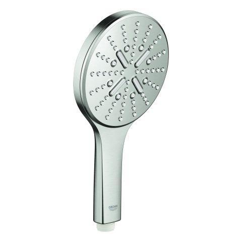 GROHE Handbrause Rainshower 130 SmartActive 26574 9 5l supersteel