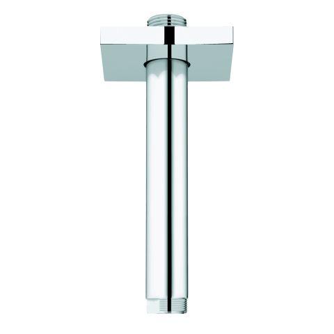 GROHE Deckenauslass Rainshower 27485 eckige Rosette Länge 142mm chrom