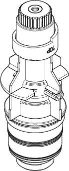 Dornbracht Thermostatkartusche Ersatztei 90150200101