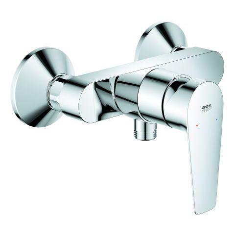 GROHE Einhebel-Brausebatterie BauEdge 23 Wandmontage eigensicher chrom