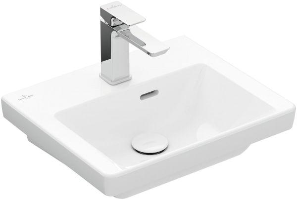 Villeroy & Boch Handwaschbecken Subway 3.0 45 450x370mm Rechteck 1HL. m. ÜL. Weiß Alpi