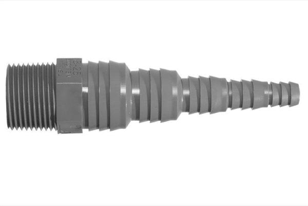 Airfit Pumpennippel Universal 3/4 Zoll AG x 25-8 mm PVC seitlich