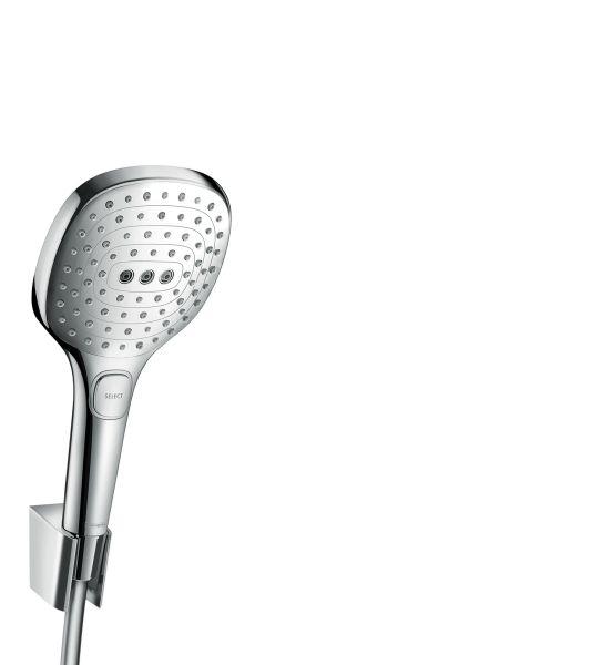 hansgrohe Brausenset Raindance Select E 120 Porter S chrom mit 1250 mm Brauseschlauch