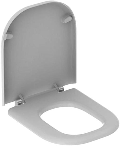Geberit Renova Comfort WC-Sitz, barriere eckiges Design, weiß