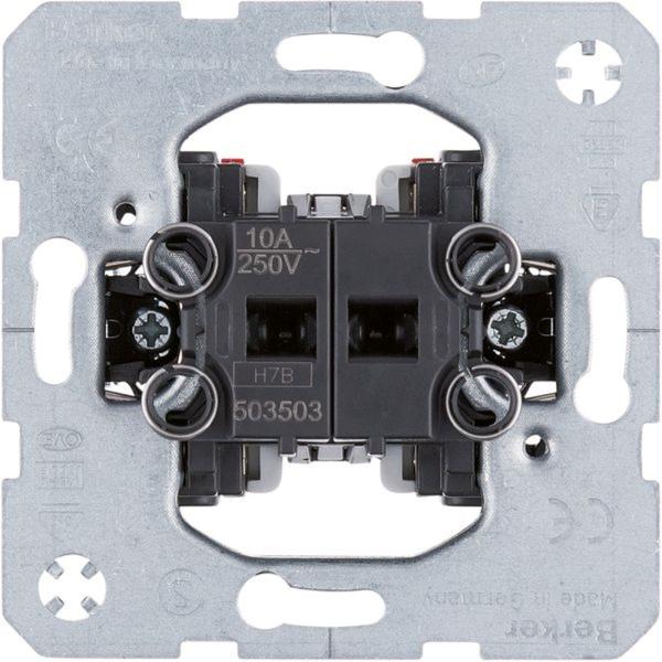 Berker 503503 Serientaster 2 Schließer mit getrennten Eingangsklemmen