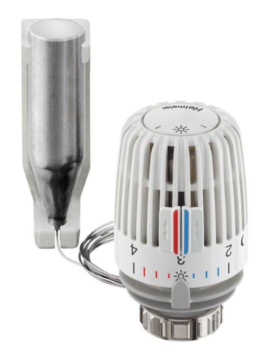 4 Vaillant Heimeier Thermostatkopf Thermostat Fühler neu Thermostatventil Ventil 