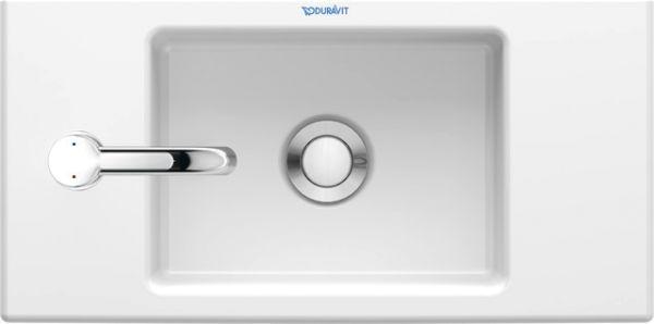 Duravit Handwaschbecken Vero Air 500 mm o ÜL m HLB 1 HL links weiß