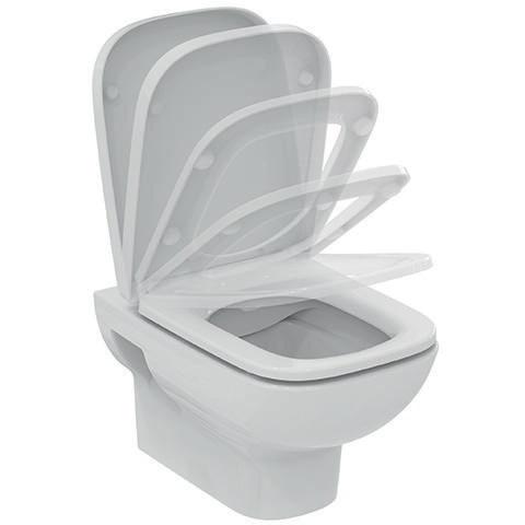 Ideal Standard WC-Paket i.life A Randlos m.WC-Sitz Softclose Weiß