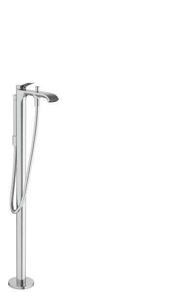 hansgrohe Wannenmischer Vivenis Fertigse zur Bodenmontage chrom