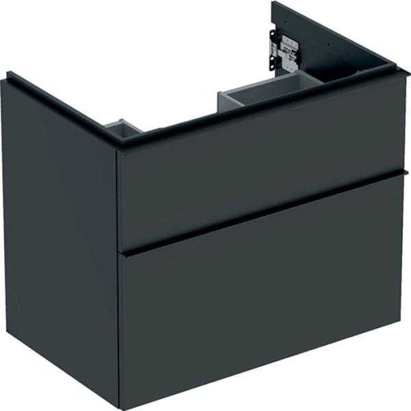 Geberit iCon Unterschrank für WT, 2 Schu 74x61,5x47,6cm, lava