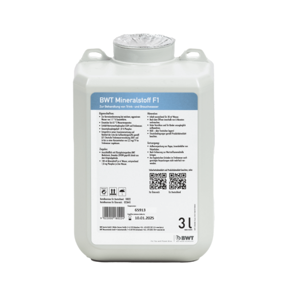 BWT Mineralstoff-Dosierlösung Quantophos F1/H1 3 l