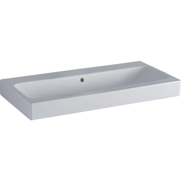 Geberit iCon Waschtisch, 90x48,5cm o. Hl., m. Ül., weiß