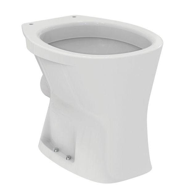 Ideal Standard Standflachspül-WC Eurovit außen waagr 370x470x395mm weiß