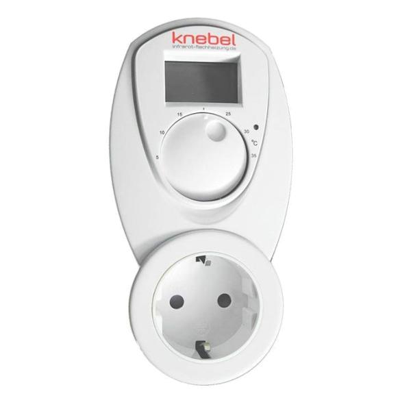 Knebel Thermostat T33 für Steckdose einfach/analog, 230 V 16 A (B-Ware)