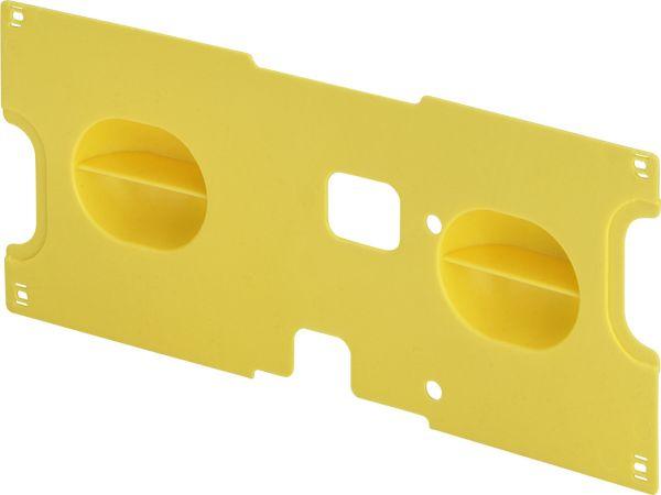 Viega Abdeckung 8310 46 in 230x100 mm Kunststoff gelb