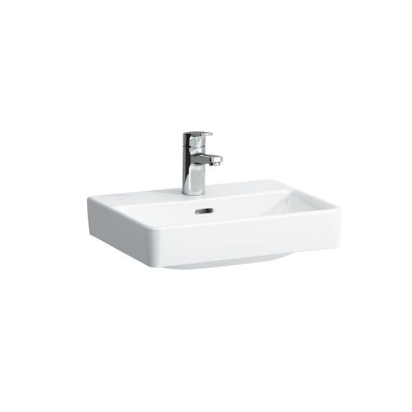 LAUFEN Handwaschbecken PRO S 8159614001041/45x34cm m 1 Hahnloch LCC weiß