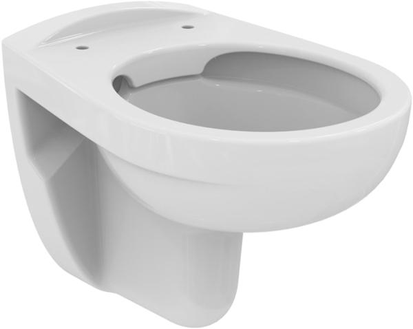 Wand-T-WC Eurovit, o.Spülrand, 355x520x350mm, Weiß