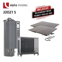 alpha innotec Luft/Wasser Wärmepumpe Jersey 5-1 inkl. GRATIS Priwatt Balkonkraftwerk priFlat Duo