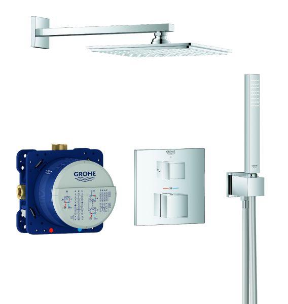 GROHE UP-Duschsystem Grohtherm Cube 34741 chrom