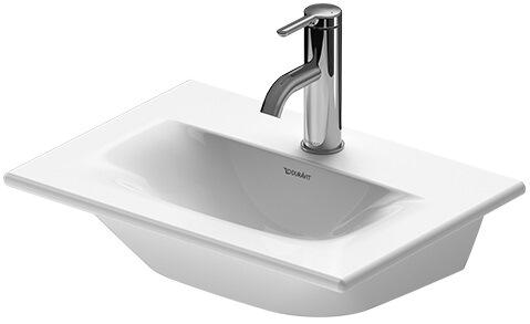 Duravit Möbelhandwaschbecken Viu 450mm o. ÜL, m.HLB, 1 HL, weiß