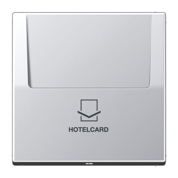 Jung Hotelcard Schalter alu mit LS AL 2990 CARD