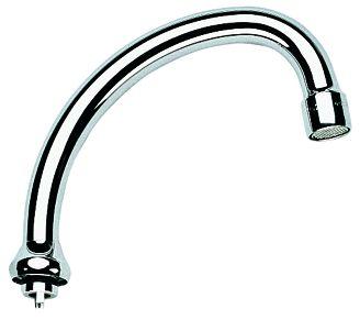 GROHE Rohrauslauf 13076 Ausladung 140 mm schwenkbar mit Anschlag chrom