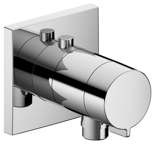 Keuco IXMO solo Thermostat 59554 eckig verchromt