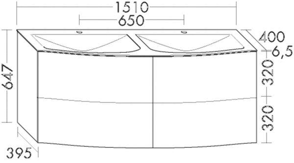 Burgbad Set SFGZ15T Sinea2 0 500x1510x647 Thermo