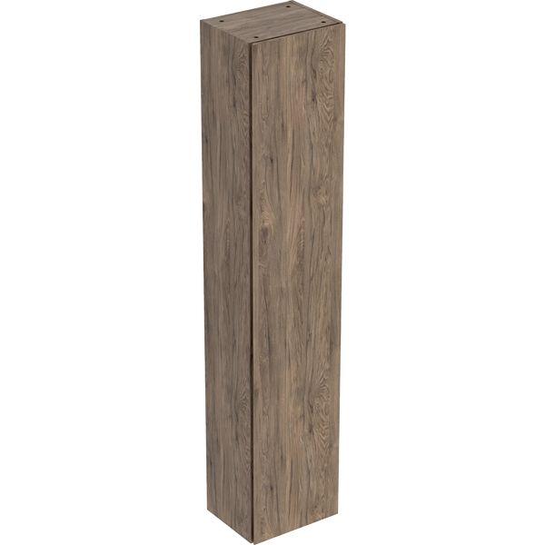 GEBERIT iCon Hochschrank mit einer Tür 36x180x29,1cm, Nussbaum hickory