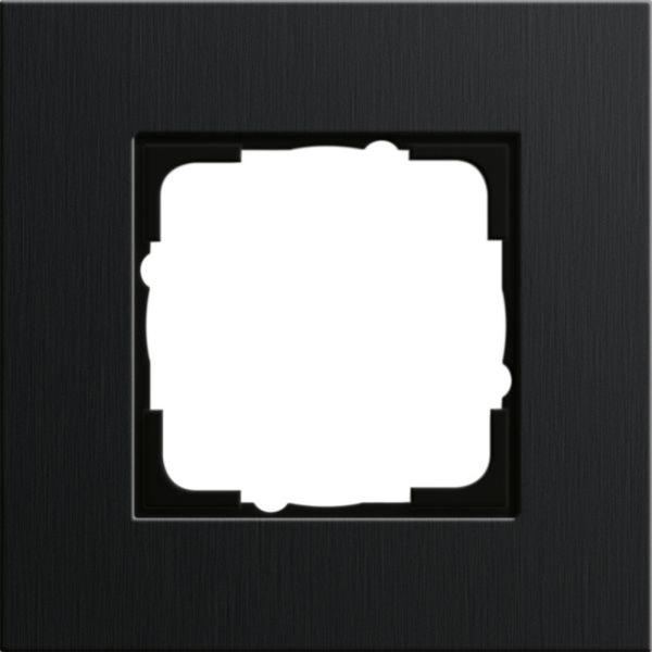 Gira Rahmen 1-fach schwarz Kst Esprit 0211126