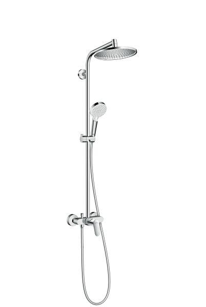 hansgrohe Showerpipe Crometta S 240 Einhebelmischer chrom