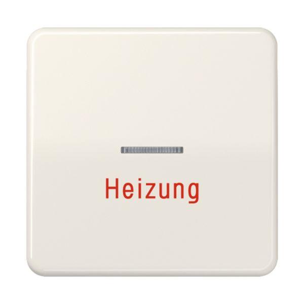 Jung Kontrollwippe Schalter weiß glänzend CD 590 H austb.Symb