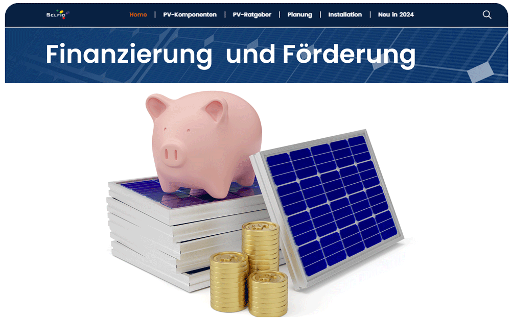 Finanzierung und Fördermöglichkeiten